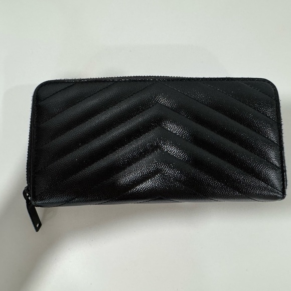 Yves Saint Laurent Black Key & Card Holder - Picture 2 of 5